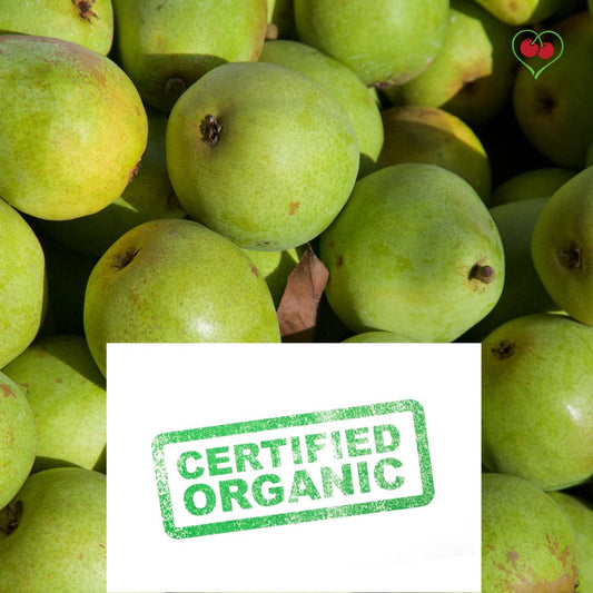 Certified Organic Anjou Pears x 40 lbs